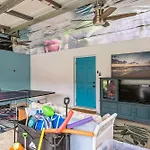 Beach House In Cocoa Beach - Steps To Beach - Game Room - Backyard With Grill - Playground